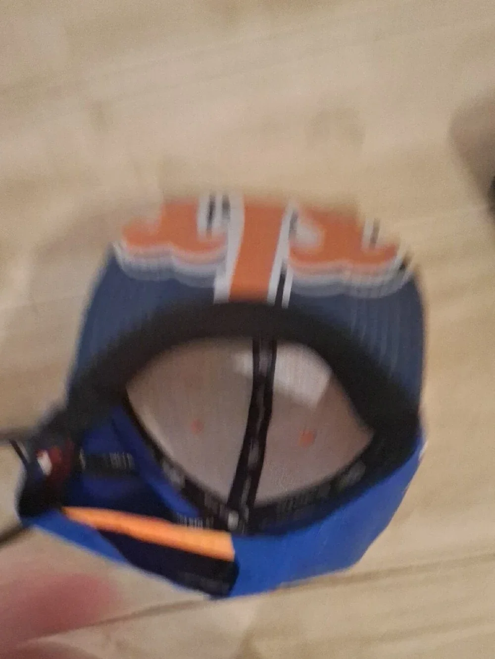 New Era New York Mets Orange & Blue Snapback Hat